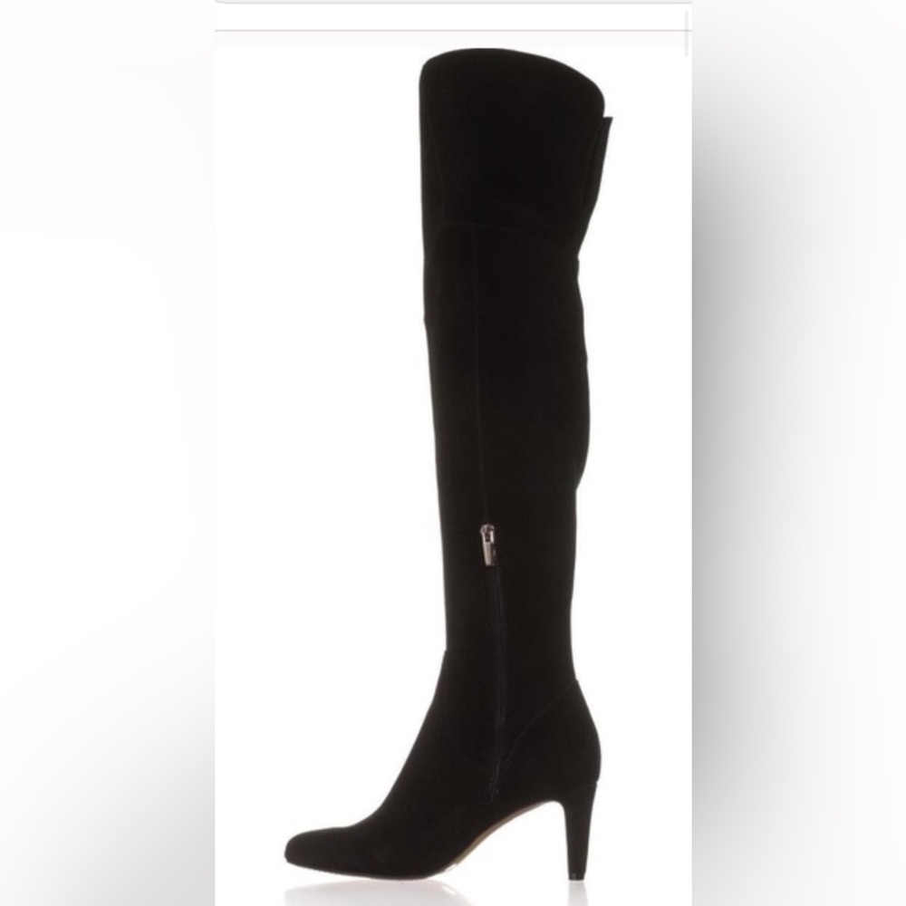 Vince Camino Armacelli Black Suede Over-the-Knee Boots - Women's